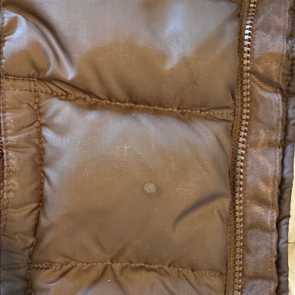 The North Face Dark Brown Puffer Jacket - Picture 3 of 9